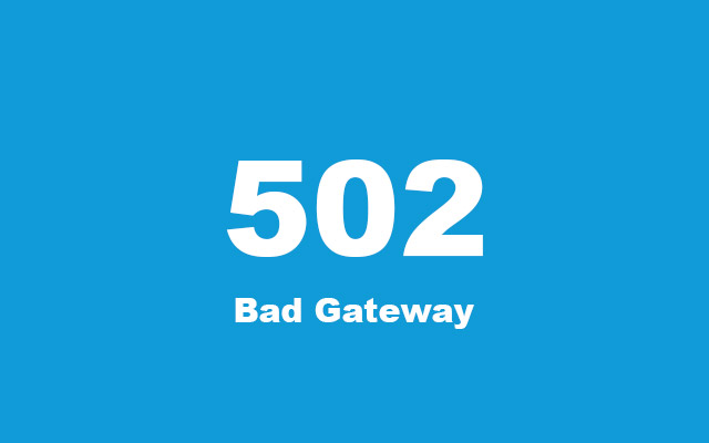 502 http error code
